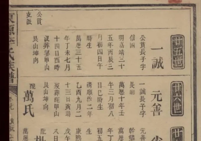 江西萍乡东源李氏族谱（亲睦堂）-中华家谱网