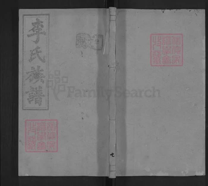图片[1]-湖南邵阳洞口县草塘李氏三修族谱（陇西堂）电子版PDF下载-中华家谱网