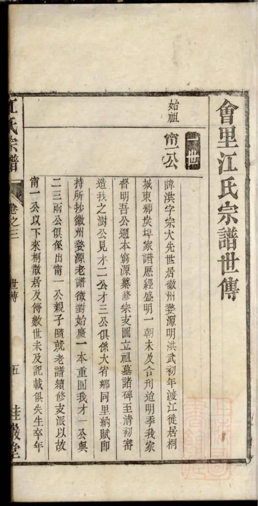 图片[5]-安徽桐城江氏宗谱（桂岩堂）电子版PDF下载-中华家谱网