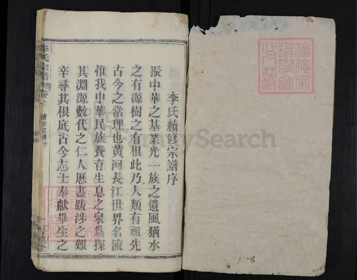 图片[2]-湖北黄冈楚黄李氏宗谱（青莲堂）电子版PDF下载-中华家谱网
