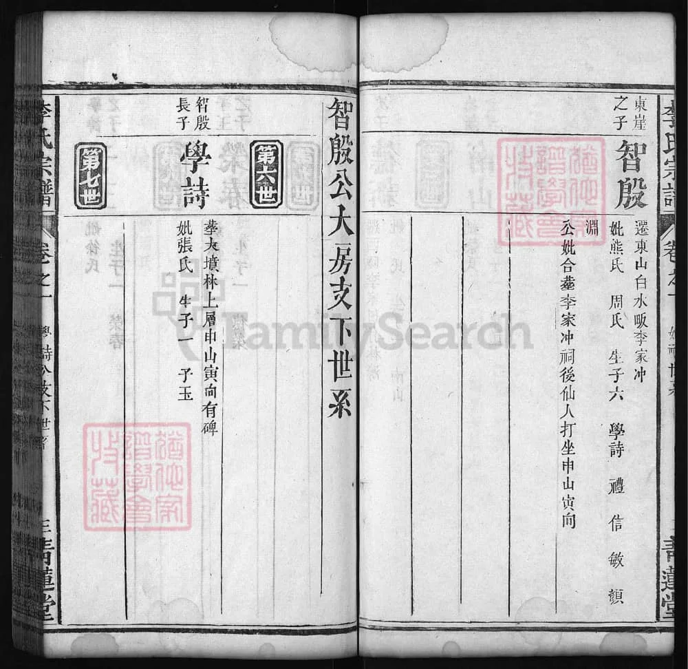 图片[5]-湖北麻城李氏宗谱（青莲堂，同治5年本）电子版PDF下载-中华家谱网