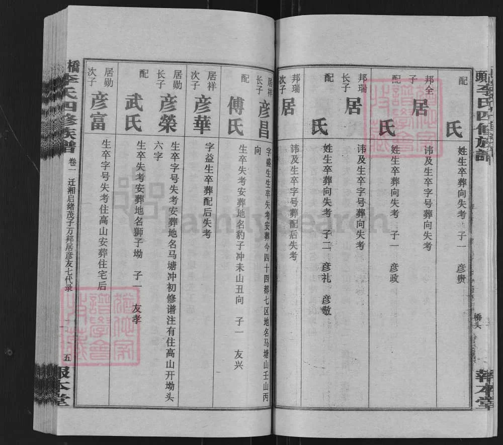 图片[8]-湖南湘乡桥头李氏四修族谱（报本堂）电子版PDF下载-中华家谱网