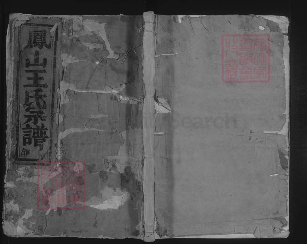 图片[1]-浙江金华凤山王氏宗谱电子版PDF下载-中华家谱网