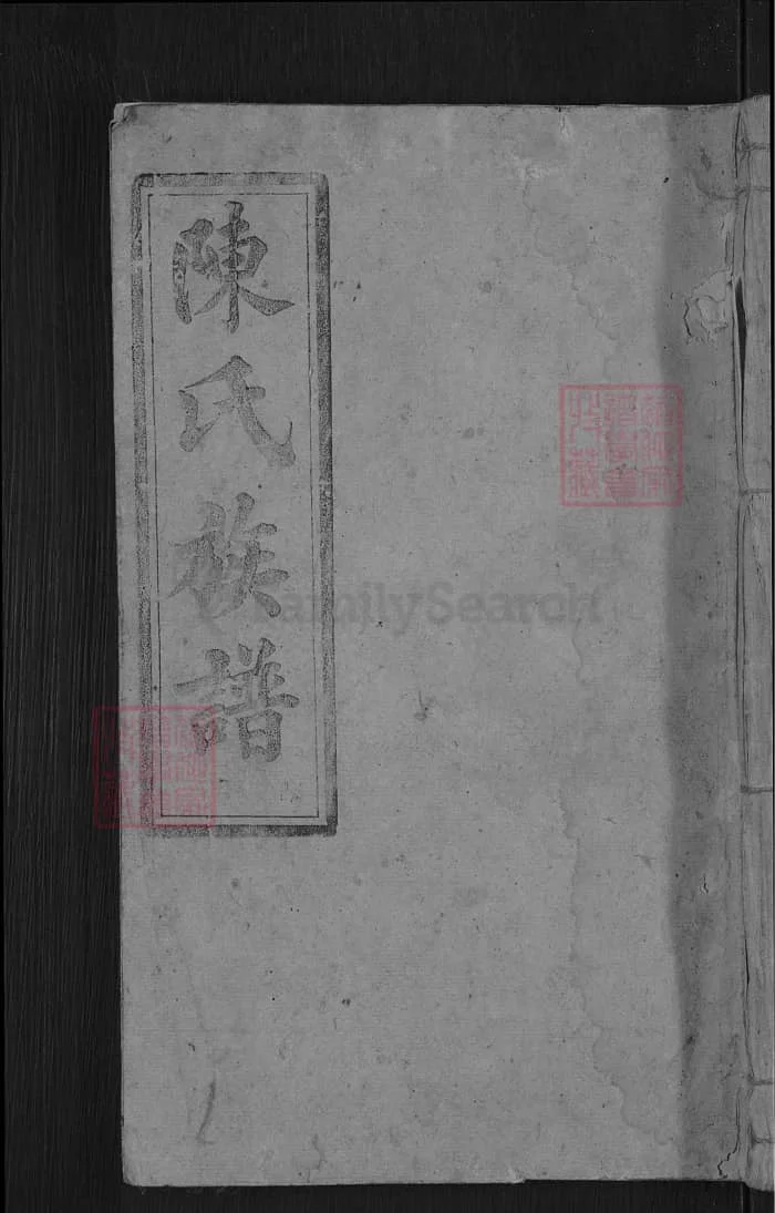图片[1]-湖南桂东陈氏族谱PDF下载-中华家谱网