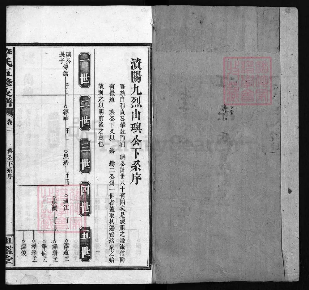 图片[5]-湖南益阳李氏五修支谱（恒鉴堂）电子版PDF下载-中华家谱网