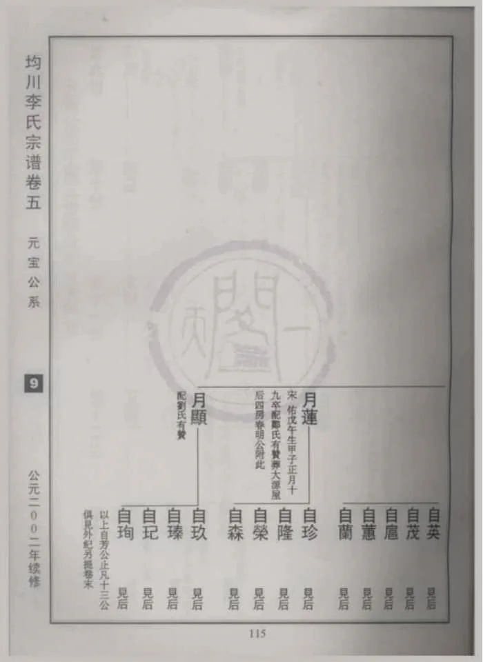 图片[8]-浙江丽水景宁陇西均川李氏宗谱电子版PDF下载-中华家谱网