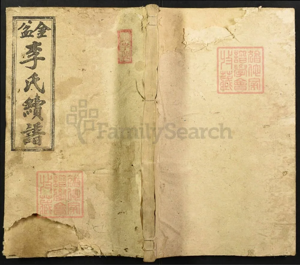 图片[1]-湖南邵东金盆李氏族谱（居善堂）电子版PDF下载-中华家谱网