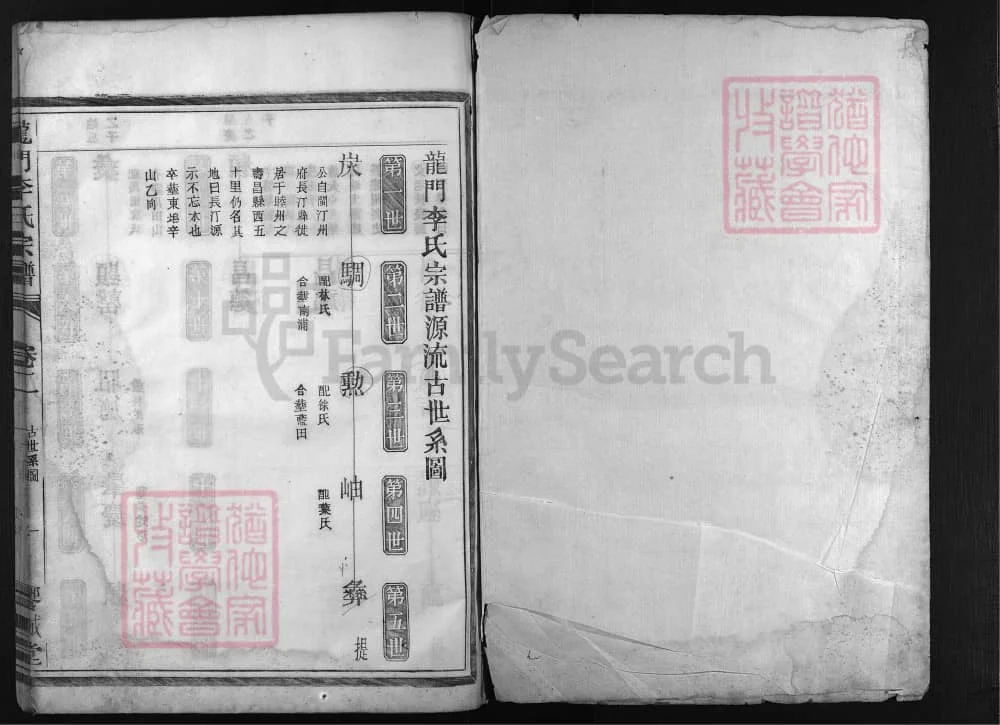 图片[4]-浙江兰溪龙门李氏宗谱（飨诚堂）电子版PDF下载-中华家谱网