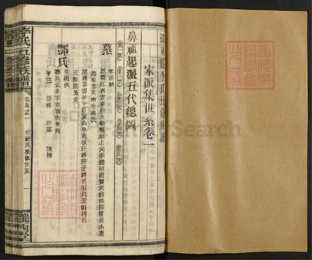 图片[4]-湖南邵东李氏五修族谱（陇西堂）电子版PDF下载-中华家谱网