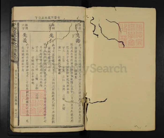 图片[2]-平西梅驿赖氏四修宗谱PDF下载-中华家谱网