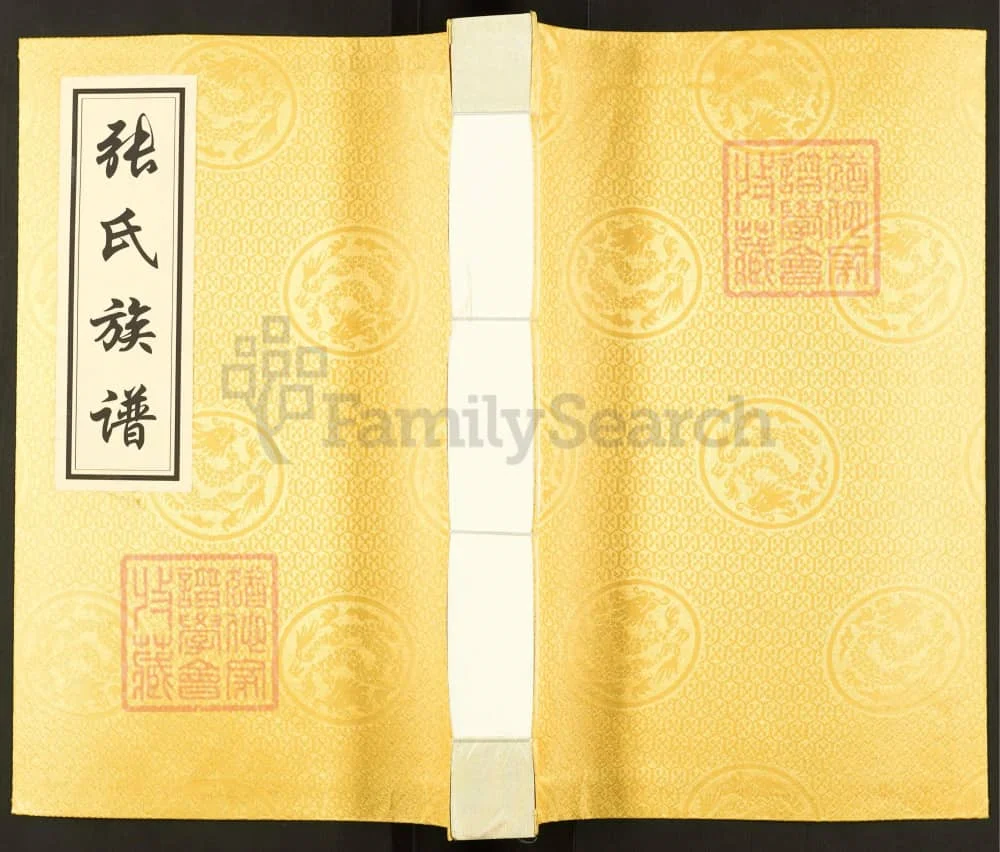 图片[1]-四川资阳安岳张氏起蛟公分支族谱电子版PDF下载-中华家谱网