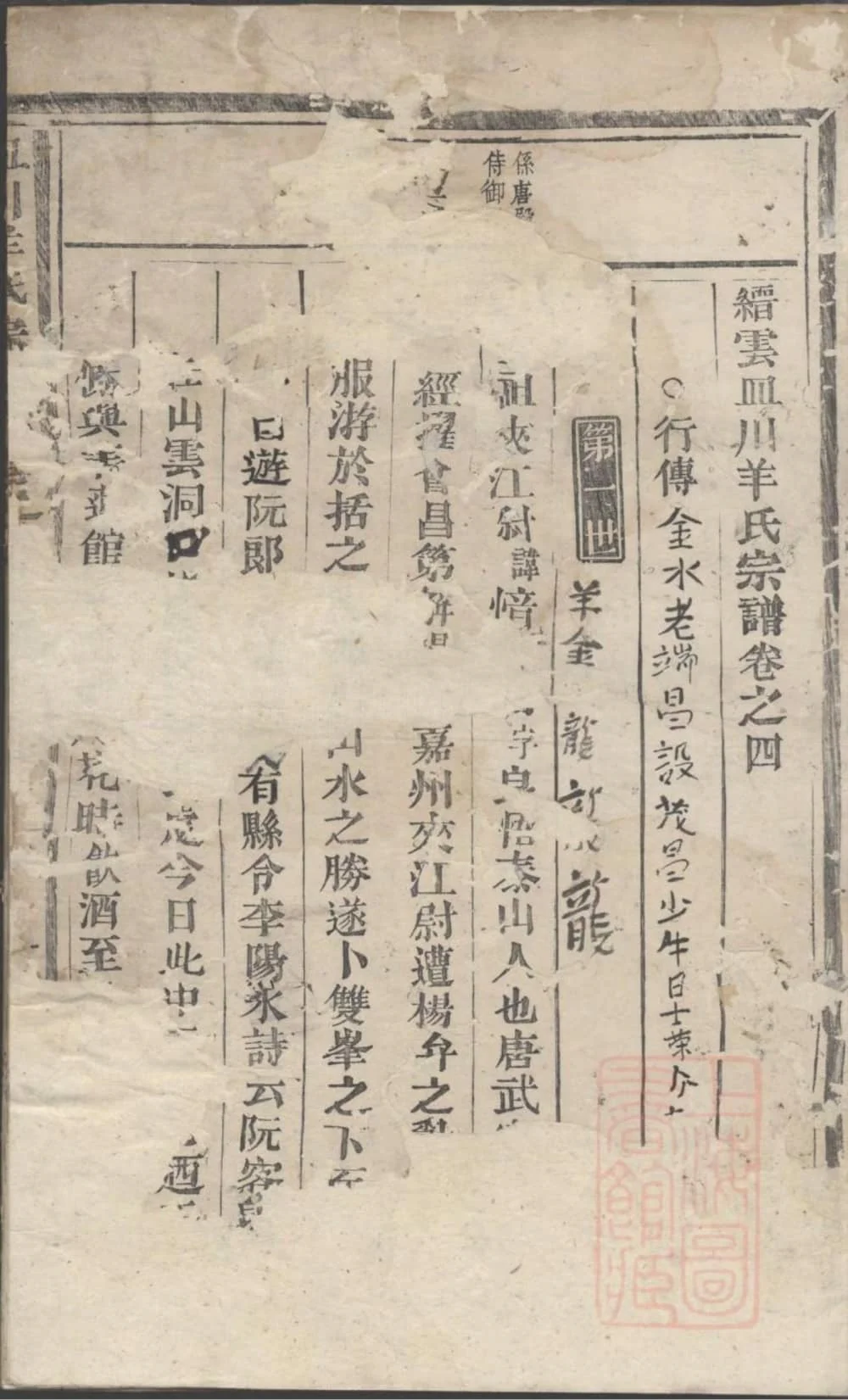 图片[4]-浙江丽水缙云皿川羊氏宗谱电子版PDF下载-中华家谱网