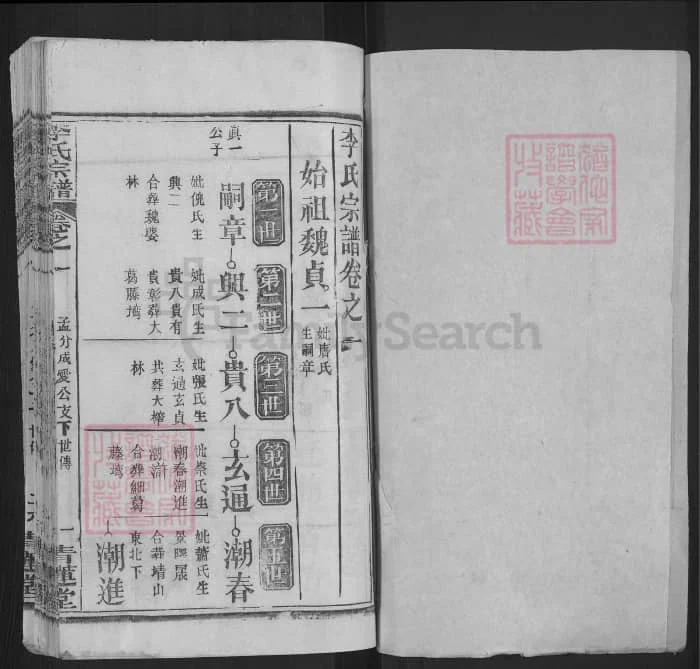 图片[4]-湖北麻城李氏宗谱（青莲堂）电子版PDF下载-中华家谱网