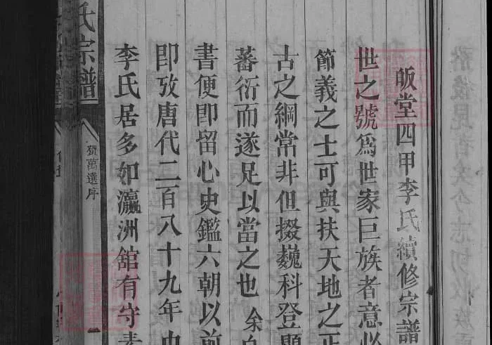 皈堂四甲李氏宗谱（积善堂）电子版PDF下载-中华家谱网