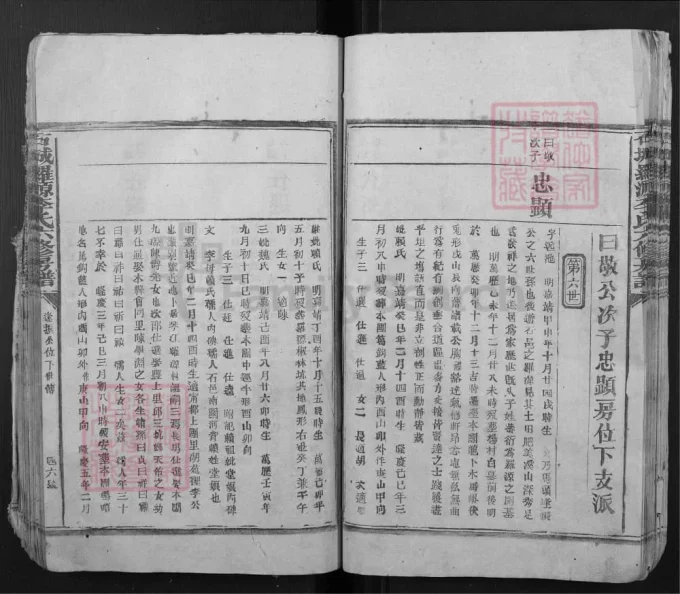江西赣州石城罗源李氏六修房谱-中华家谱网