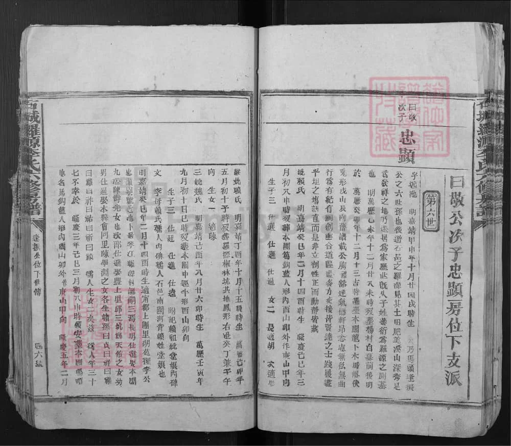 江西赣州石城罗源李氏六修房谱电子版PDF下载-中华家谱网