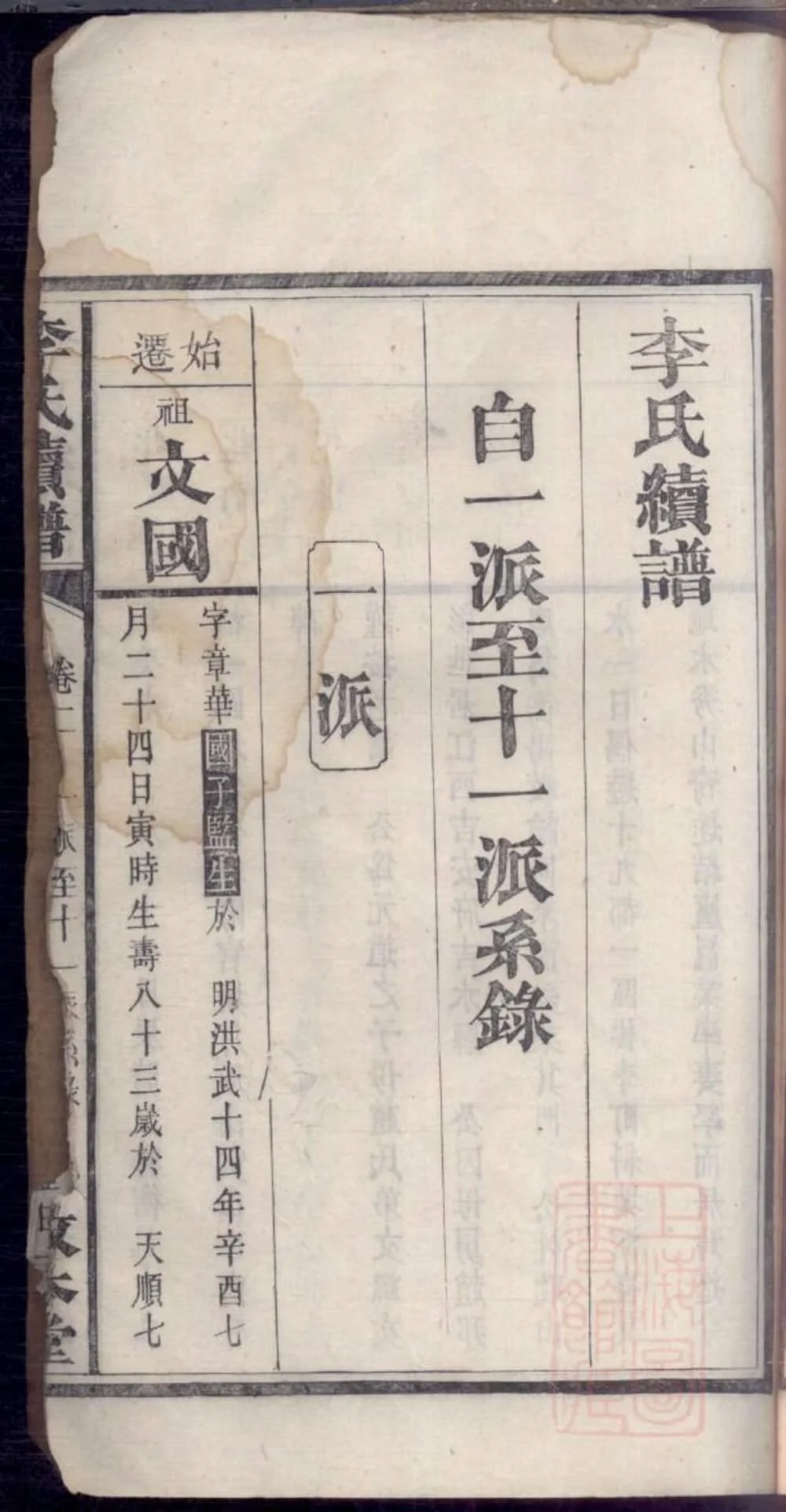 图片[5]-湖南衡阳李氏续修支谱（敦本堂）电子版PDF下载-中华家谱网