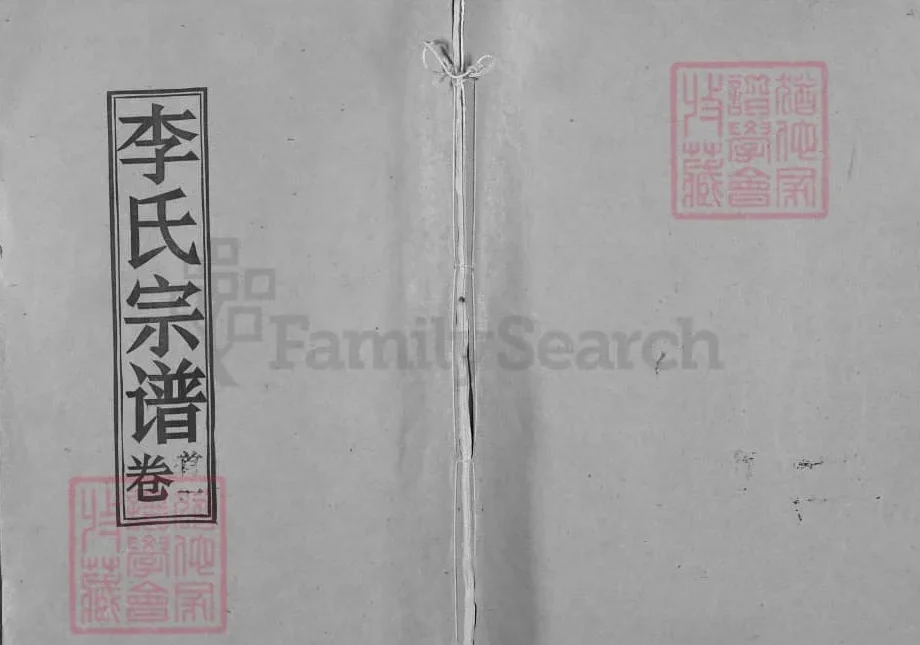 湖北黄冈浠水李氏宗谱（青莲堂）电子版PDF下载-中华家谱网