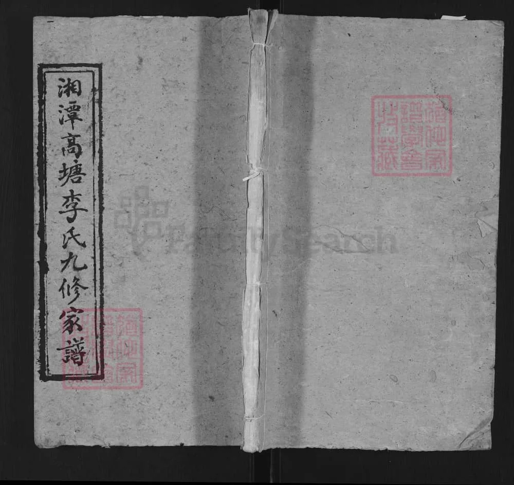 图片[1]-湖南湘潭高塘李氏九修家谱电子版PDF下载-中华家谱网