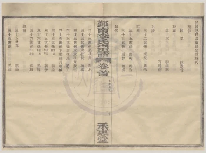 图片[3]-浙江宁波鄞州鄞南李氏宗谱（承惠堂）电子版PDF下载-中华家谱网
