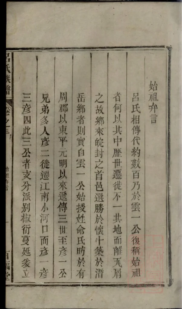 图片[4]-安徽安庆怀宁吕氏宗谱（百福堂）PDF下载-中华家谱网