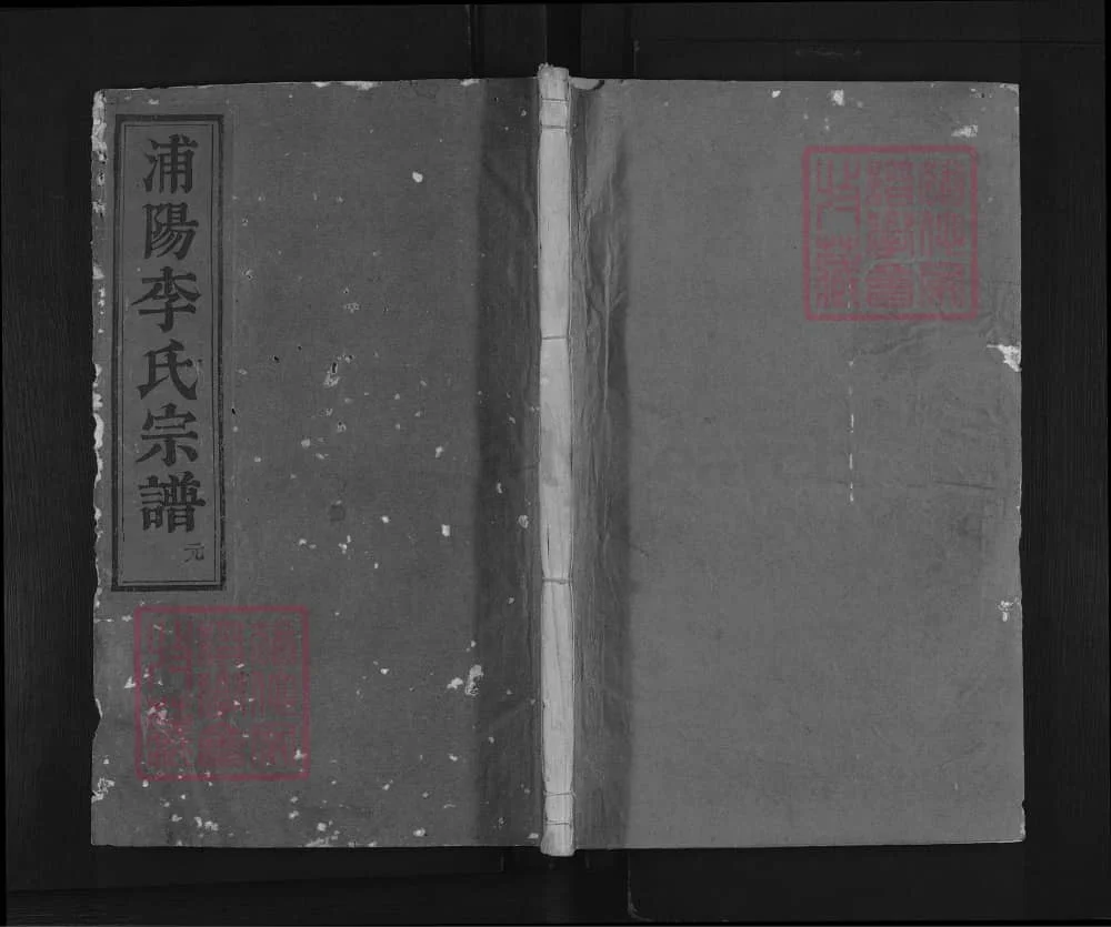 图片[1]-浙江杭州萧山浦阳李氏宗谱（民国29年本）电子版PDF下载-中华家谱网