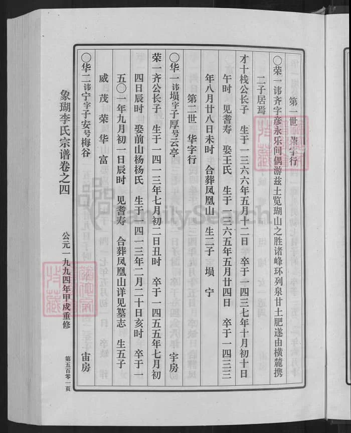 图片[5]-浙江永康象湖李氏宗谱PDF下载-中华家谱网