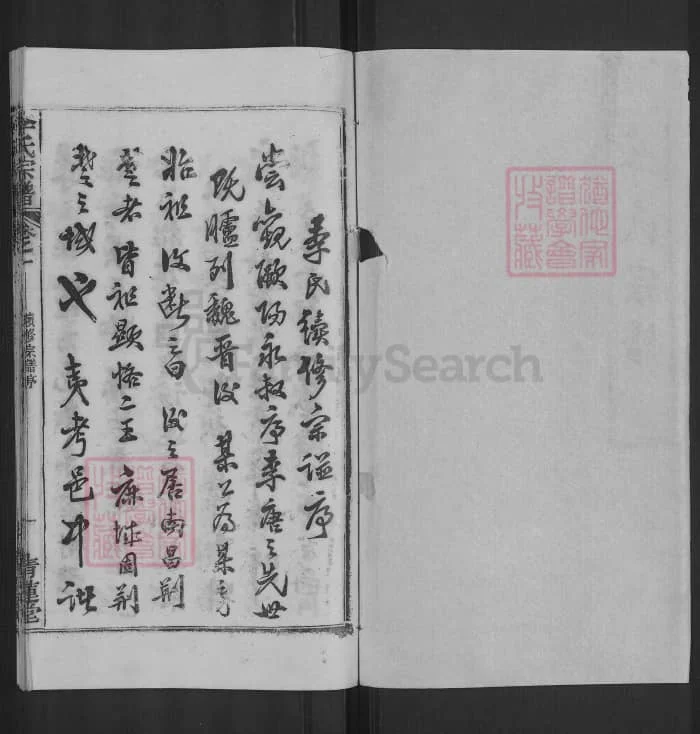 图片[4]-湖北麻城李氏宗谱（青莲堂，92年本）电子版PDF下载-中华家谱网