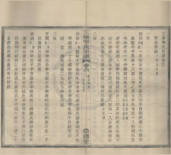 图片[7]-浙江宁波鄞州区三桥李氏宗谱（崇礼堂）电子版PDF下载-中华家谱网