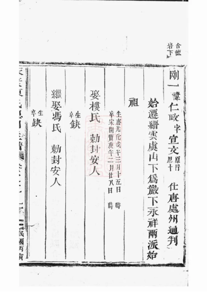 图片[4]-浙江永康陈氏总祠主谱PDF下载-中华家谱网