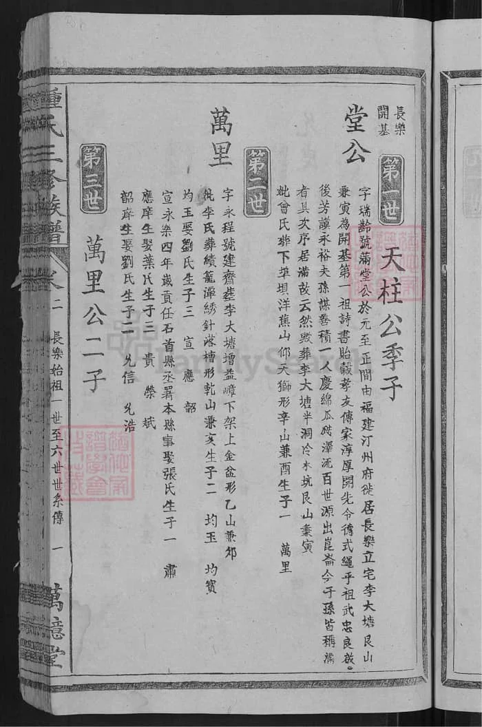 图片[4]-江西遂川钟氏三修族谱（万亿堂）PDF下载-中华家谱网