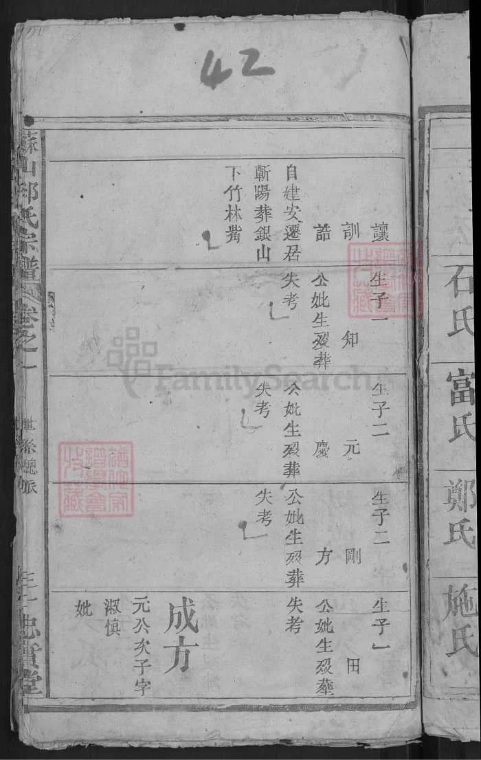 图片[6]-湖北蕲春苏山邱氏宗谱（忠实堂）PDF下载-中华家谱网