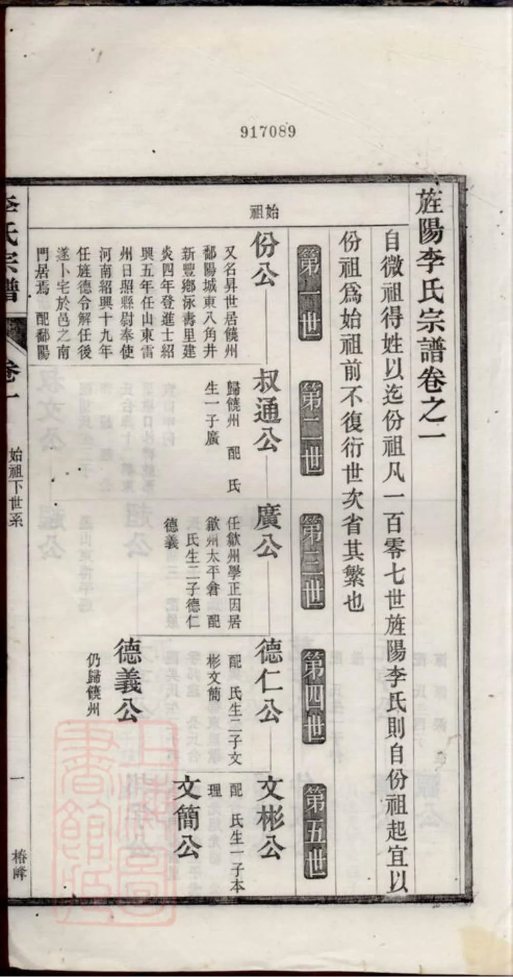 图片[5]-安徽宣城旌德旌阳李氏宗谱（敦复堂）电子版PDF下载-中华家谱网