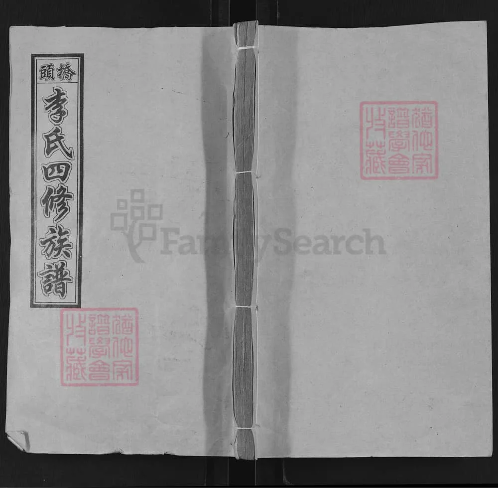 图片[1]-湖南湘乡桥头李氏四修族谱（报本堂）电子版PDF下载-中华家谱网
