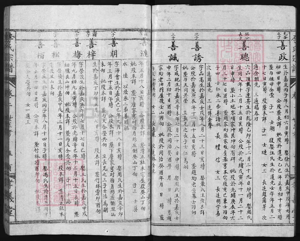 图片[8]-湖北黄冈罗田李氏宗谱（孝义堂）电子版PDF下载-中华家谱网