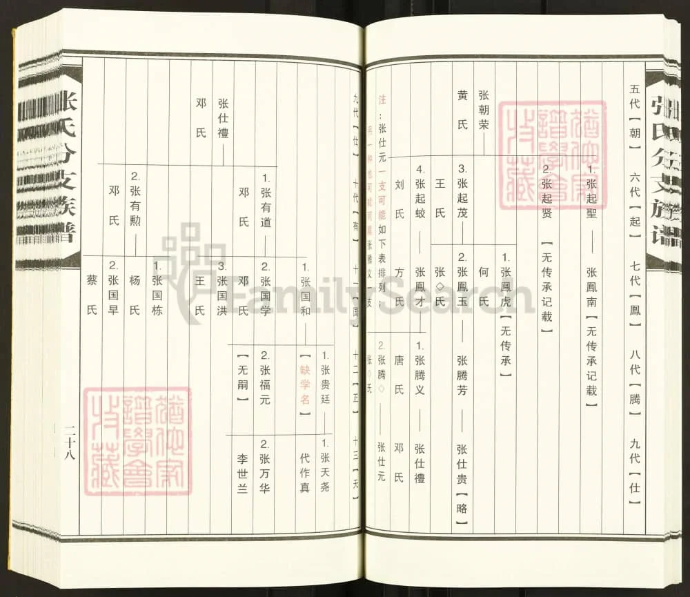 图片[6]-四川资阳安岳张氏起蛟公分支族谱电子版PDF下载-中华家谱网