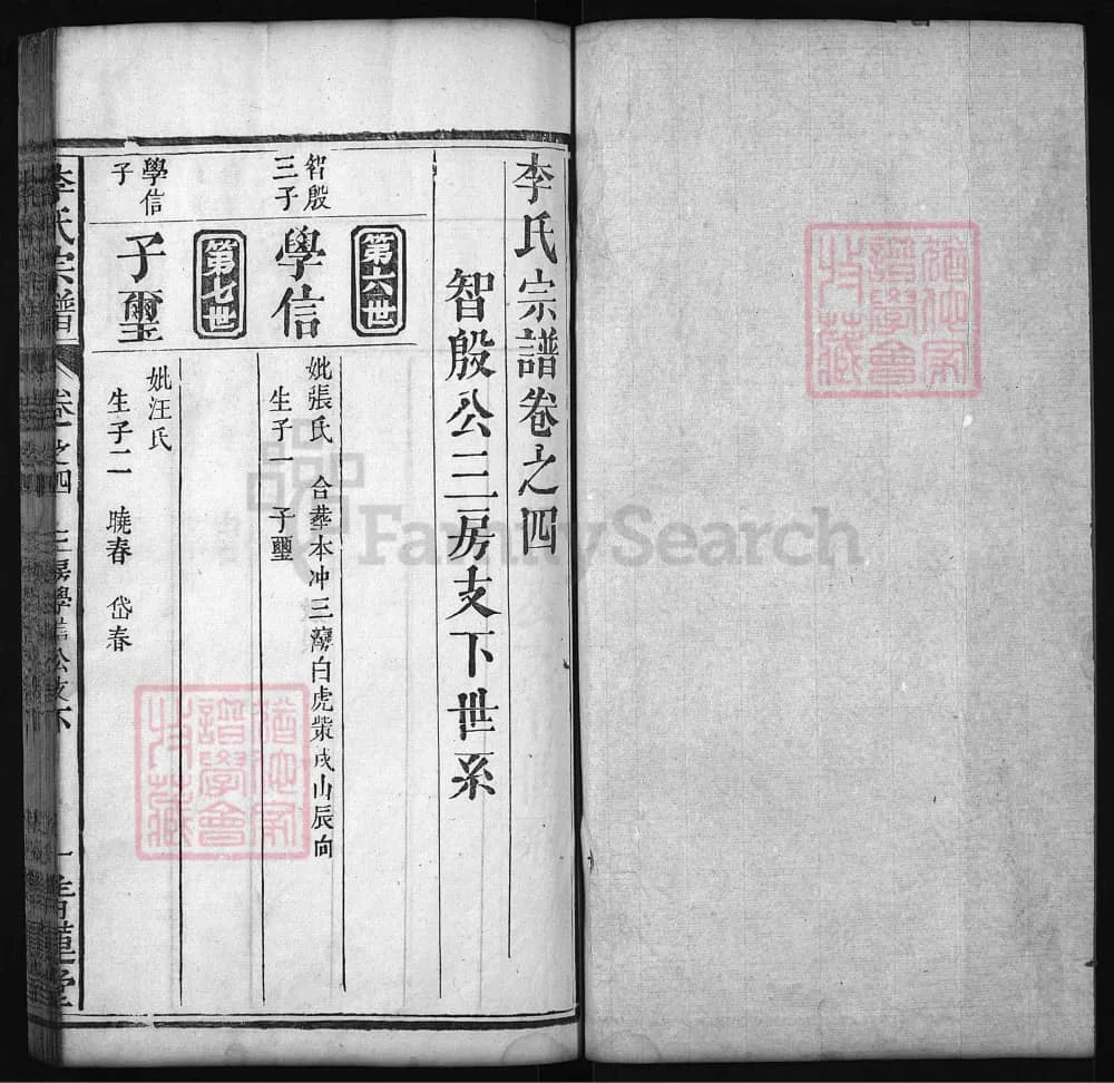 图片[6]-湖北麻城李氏宗谱（青莲堂，同治5年本）电子版PDF下载-中华家谱网