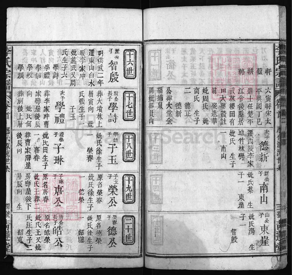 图片[8]-湖北麻城李氏宗谱（青莲堂，光绪18年本）电子版PDF下载-中华家谱网