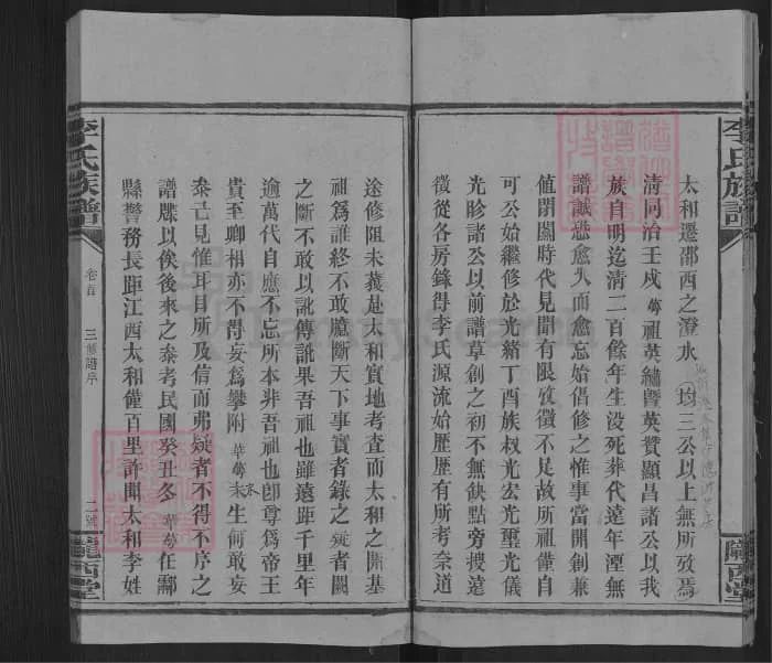 图片[5]-湖南邵阳洞口县草塘李氏三修族谱（陇西堂）电子版PDF下载-中华家谱网