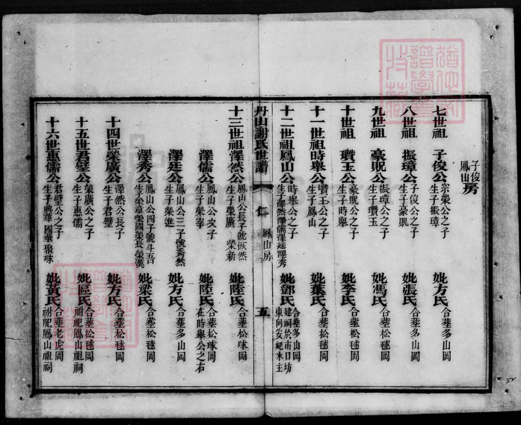 图片[8]-广东佛山南海区丹山谢氏世谱PDF下载-中华家谱网