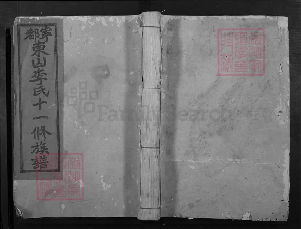 图片[1]-江西宁都东山李氏十一修族谱电子版PDF下载-中华家谱网