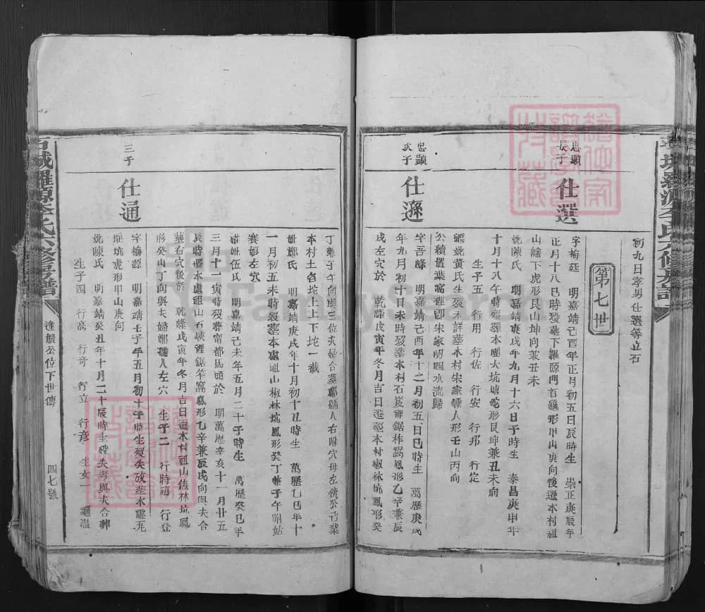 图片[6]-江西赣州石城罗源李氏六修房谱电子版PDF下载-中华家谱网