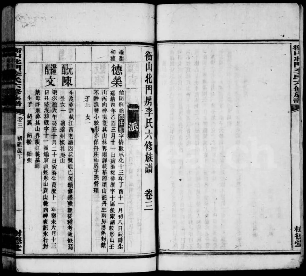 图片[4]-湖南衡阳衡山北门李氏六修族谱（树德堂）电子版PDF下载-中华家谱网