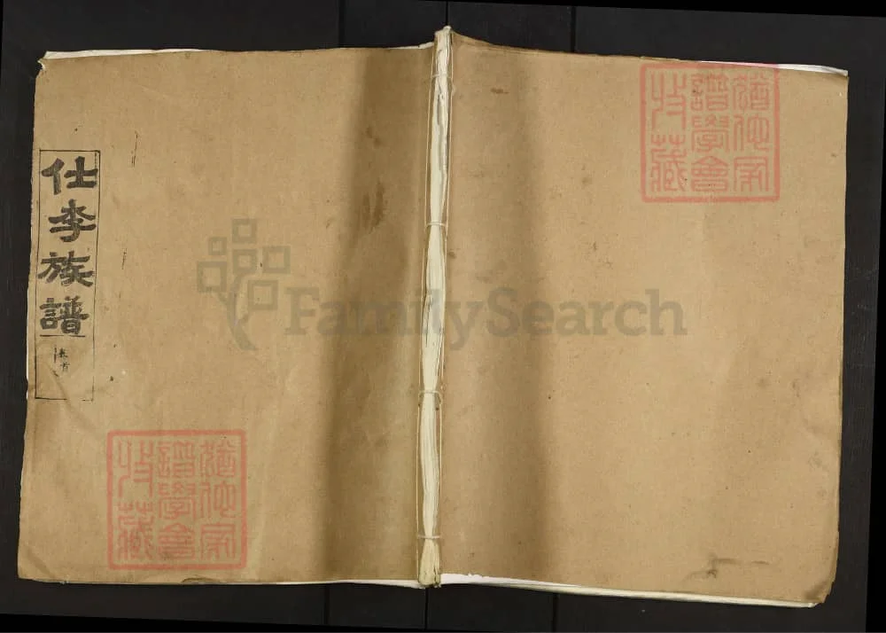 湖北孝感仕李族谱电子版PDF下载-中华家谱网