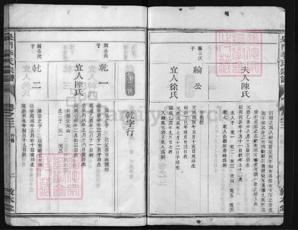 图片[5]-浙江兰溪皋门李氏宗谱（敦本堂）电子版PDF下载-中华家谱网