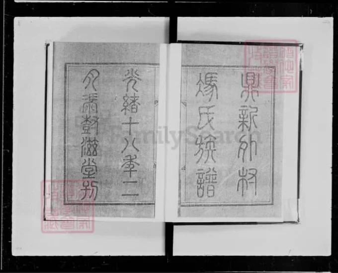 广东佛山顺德鼎新外村冯氏族谱-中华家谱网