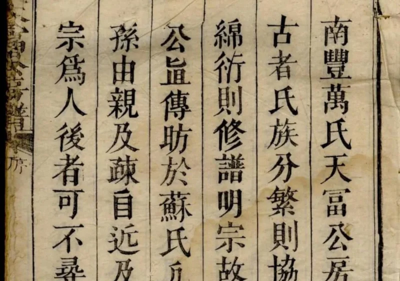 江西抚州南丰万氏天富公房谱-中华家谱网