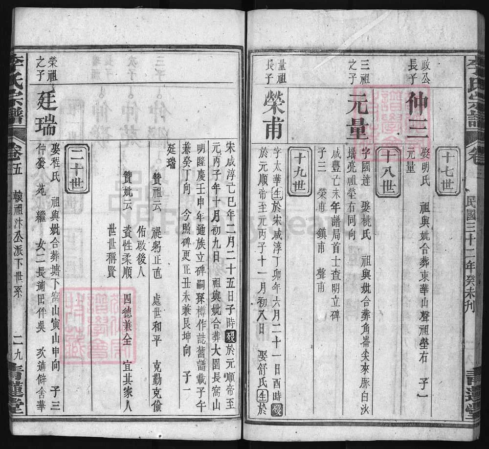 图片[8]-江西九江永修李氏宗谱（青莲堂）电子版PDF下载-中华家谱网