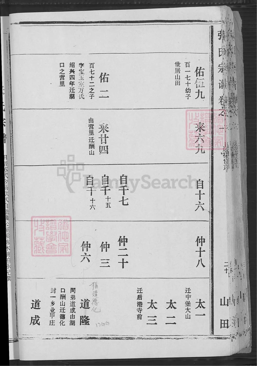 图片[3]-湖北黄梅张氏宗谱电子版PDF下载-中华家谱网