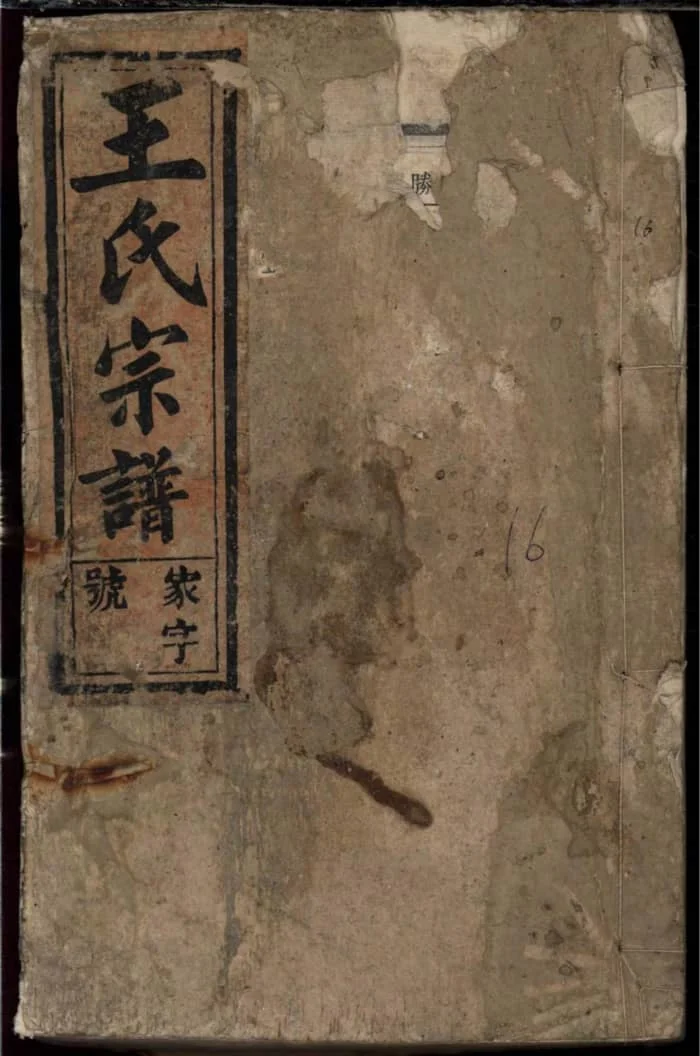 图片[1]-安徽安庆太湖县王氏宗谱（敦伦堂，民国13年本）PDF下载-中华家谱网